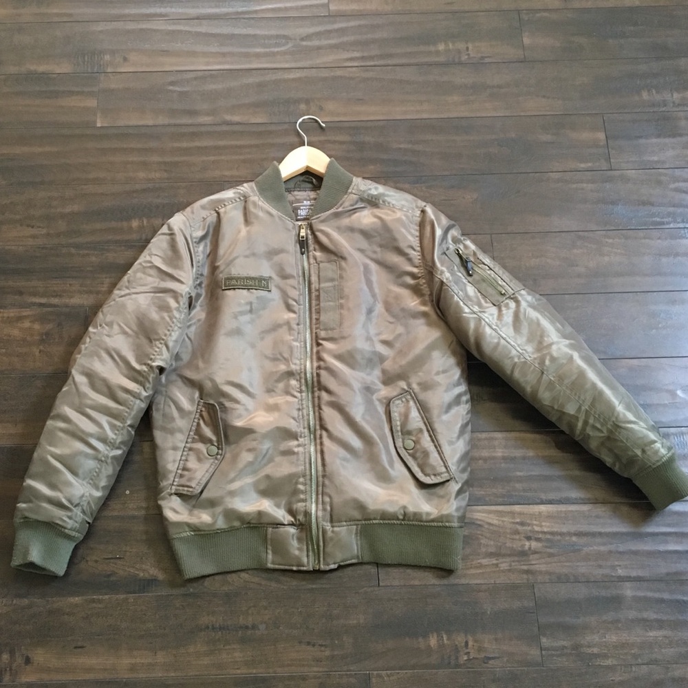 Perish Bomber Jacket (Olive)